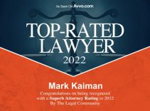 Top-Rated Lawyer 2022 Mark Kaiman